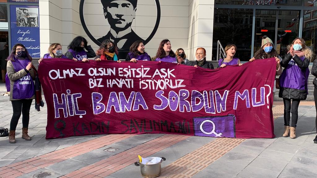 Ankara Kadın Savunması’nda bu hafta: 3 farklı yerde 4 eylem